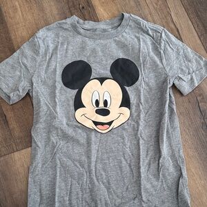 Disney Gray Mickey Mouse Short Sleeve Tee
